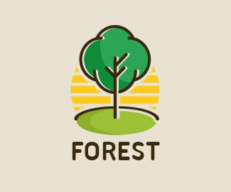 森林标志