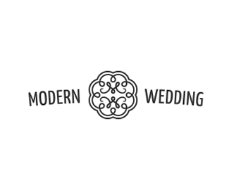 现代婚纱摄影logo设计