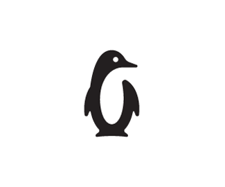 企鹅mark标志设计