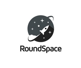 航天航空RoundSpace标志