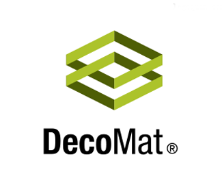 建筑公司DecoMat标志设计