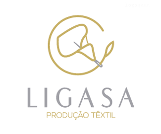 纺织品生产商Ligasa标志