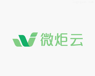 广州微炬云logo