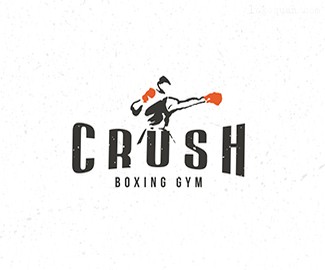 拳击馆标志Crush