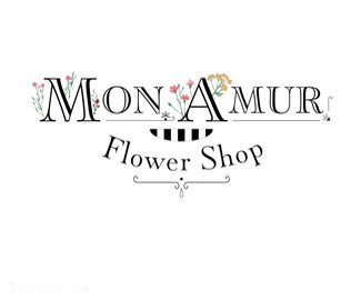 广州品牌花店标志MonAmur