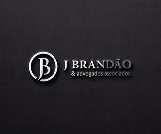 律师事务所logo标志JBrandao