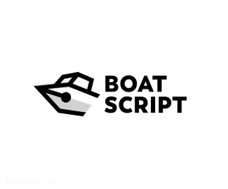 广州工作室BoatScript标志设计