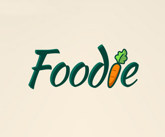 字体标志设计Foodie