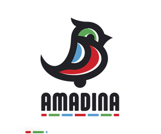 Amadina公司标志设计