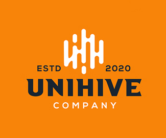 Unihive在线教育标志设计